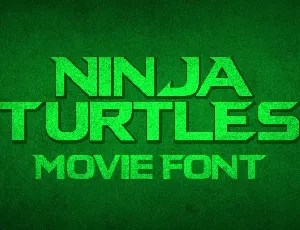 Ninja Turtles font