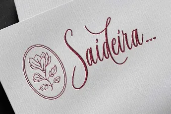 Saideira Demo font