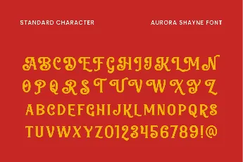 Aurora Shayne Demo font