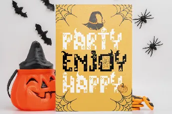 PIXELART HALLOWEEN font