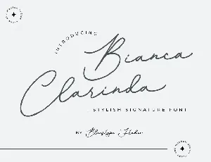 Bianca Clarinda font