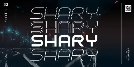 Shary Display font