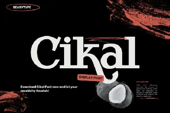 Cikal Typeface font