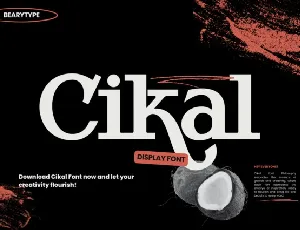 Cikal Typeface font