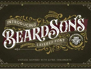 Beardsons font