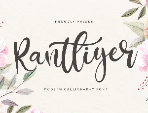 Rantliyer font