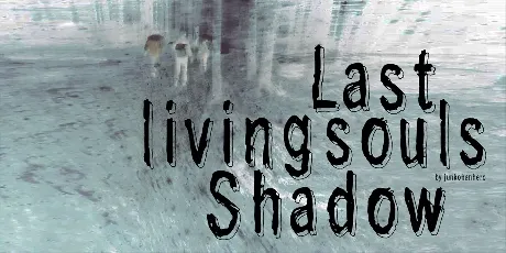 Last living souls font