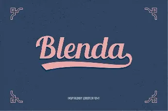 Blenda Script font