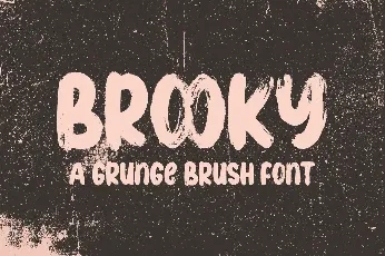 Brooky font