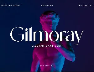 Gilmoray font