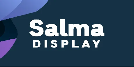 Salma Display font