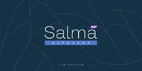 Salma Display font