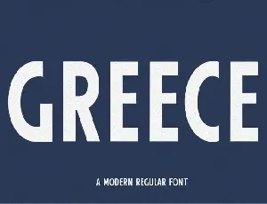 Greece Sans Serif font