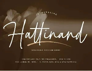 Hattinand font