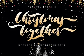 Christmas Together font