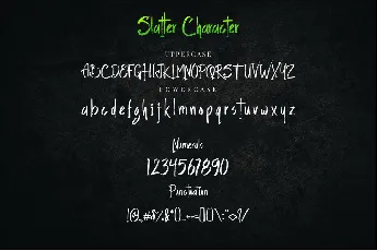 Slatter font