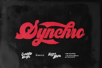 Synchro Script font