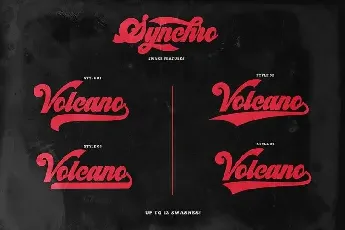 Synchro Script font