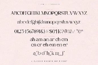 Cherie font