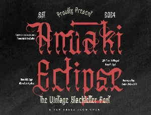 Anuaki Eclipse font