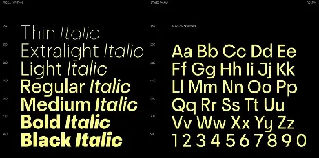 Prosa font