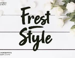 Frest Style font