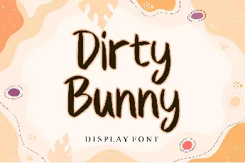 Dirty Bunny font