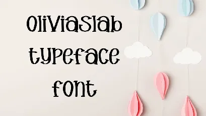 Olivia Slab font