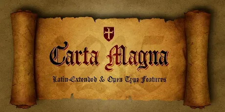 Carta Magna font