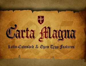 Carta Magna font