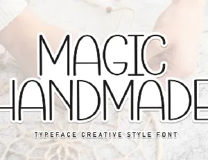 Magic Handmade Script font