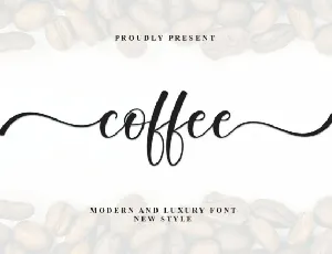 Coffee Script font