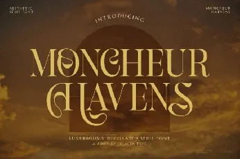 Moncheur Havens font