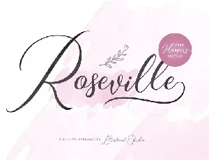 Roseville Script font