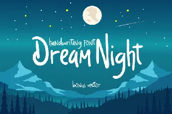 Dream Night font