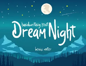 Dream Night font