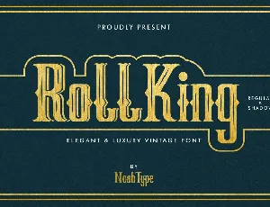 RollKing Demo font