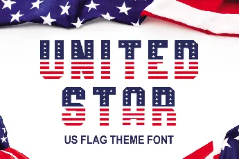 UNITED STAR font