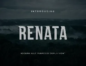 Renata font