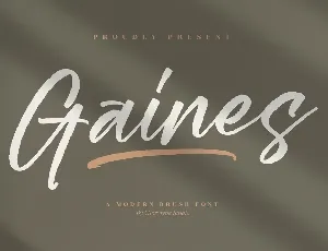 Gaines font