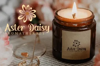 Aster Daisy font