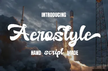 Aerostyle font