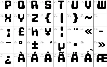 Unicephalon font