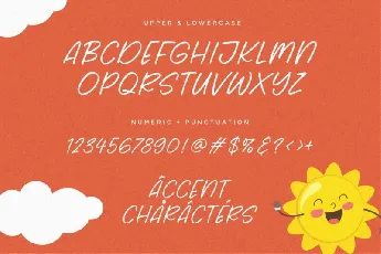 Sunrise Time font