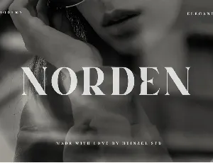 Norden Serif font