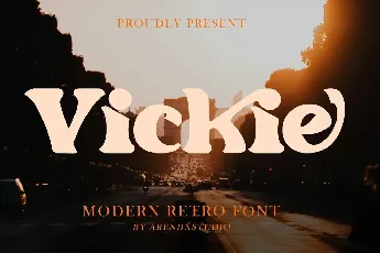 Vickie font