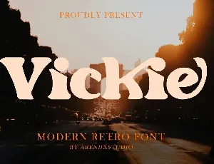 Vickie font