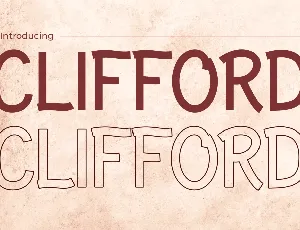 CLIFFORD font