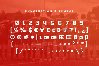 Soccer font