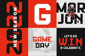 Soccer font